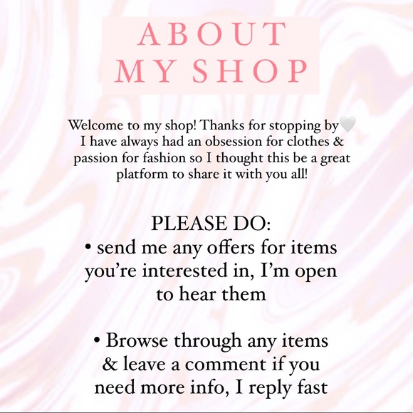 ABOUT MY SHOP🤍 - Picture 2 of 4